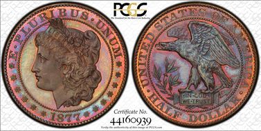 1877 50C J-1513 PR66+ RB