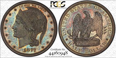 1877 50C J-1530 PR65