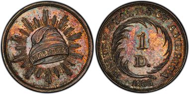 1836 $1 J-69 PR66