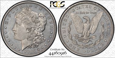 1885 $1 J-1750 PR65