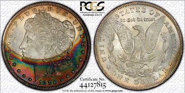 1880/79-CC $1 Reverse of 1878 MS64+