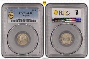 1912 50 St KM-30  Ag AU58