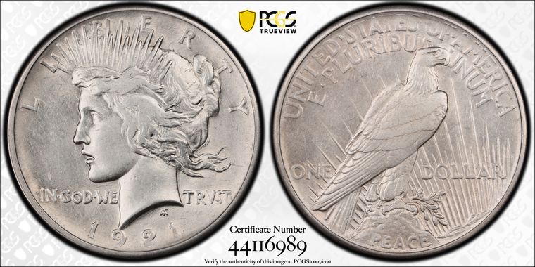 Cert 44116989 - Coin Image