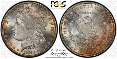 1882-S $1 MS65