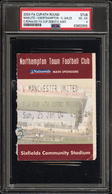 C.RONALDO FA CUP DEBUT/2 ASST.