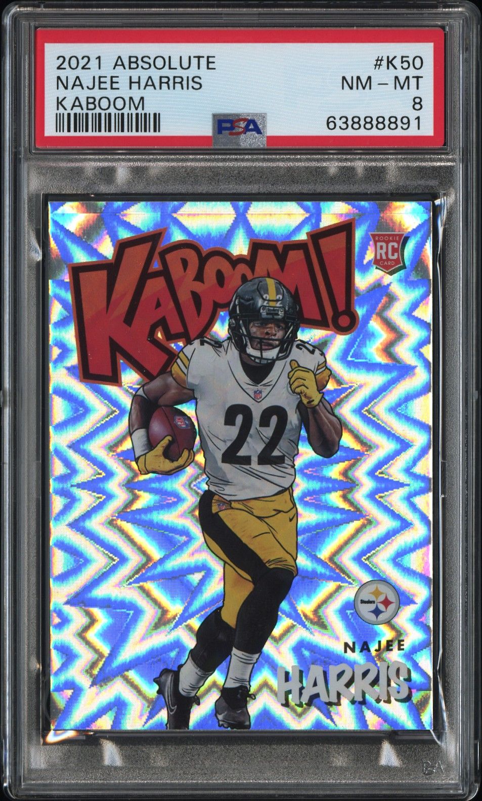 2021 Panini PANINI ABSOLUTE KABOOM! #K50 Najee Harris front