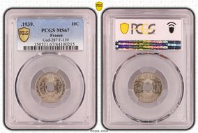 .1939. 10C Gad-287 F-139 MS67