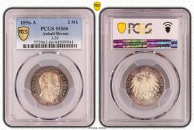 1896-A 2 Mk J-20 MS66