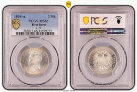 1898-A 2 Mk J-72 MS66