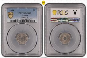 1934 5C Gad-170 F-122 MS66