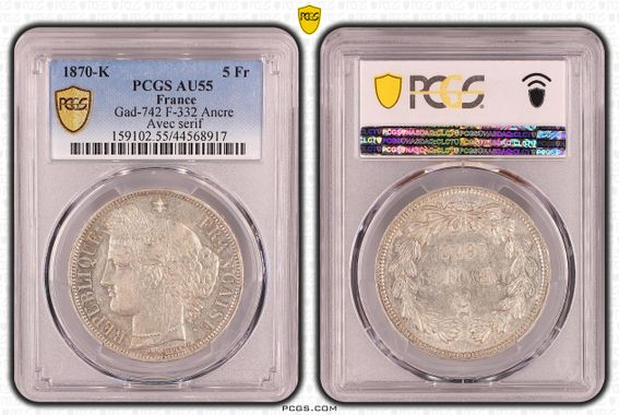 Cert 44568917 - Coin Image