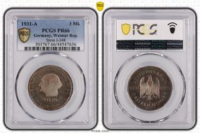 1931-A 3 Mk Stein J-348 PR66