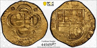 (1566-87)SD 2 Esc Calico Type-257 Sevilla MS62