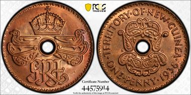 1938 1D MS66RB