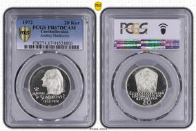 1972 20 Kor Andrej Sladkovic PR67DCAM