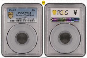 1944-D Pfg J-369 MS64