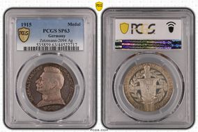 1915 Medal  Zetzmann-2094 Ag SP63