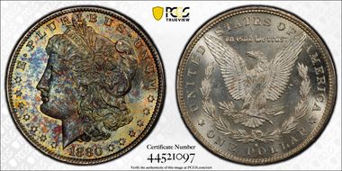 1880-S $1 MS64