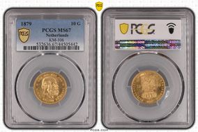 1879 10 G KM-106  Au MS67