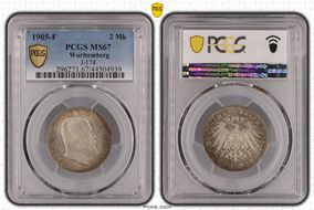 1905-F 2 Mk J-174 MS67