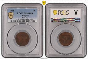 1865 2C KM-4.2 MS65BN