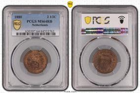 1880 2 1/2C KM-108 MS64RB