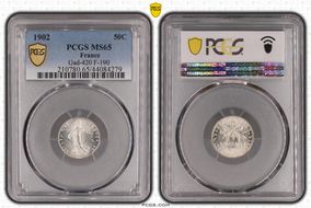 1902 50C Gad-420 F-190 MS65