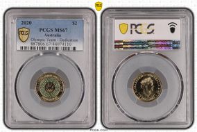 2020 $2 Olympic Team - Dedication MS67