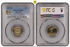 2017-C $2 Lest We Forget Colorized MS67