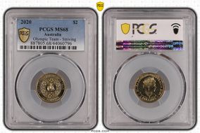 2020 $2 Olympic Team - Striving MS68