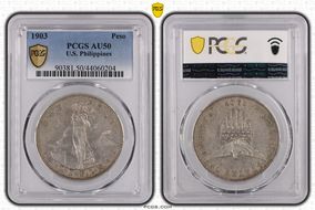 1903 Peso AU50