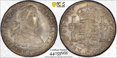 1809-Mo TH 8 R Yon-M8-109 Calico-1308 MS64+