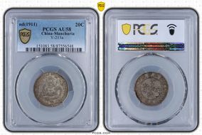 (1911) 20C Y-213a AU58