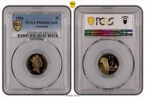 1996 $2 PR69DCAM