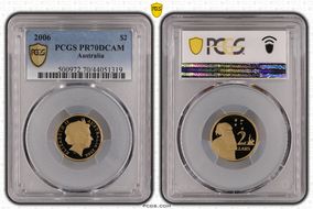 2006 $2 PR70DCAM