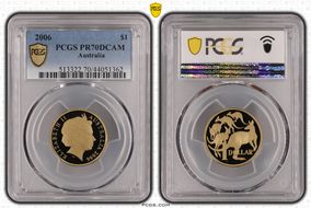 2006 $1 PR70DCAM