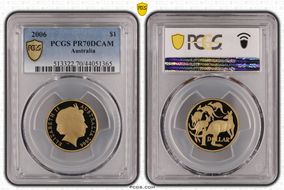 2006 $1 PR70DCAM