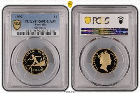 1992 $1 Olympics PR69DCAM