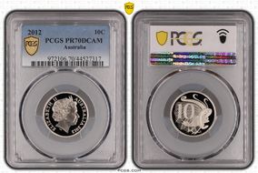 2012 10C PR70DCAM