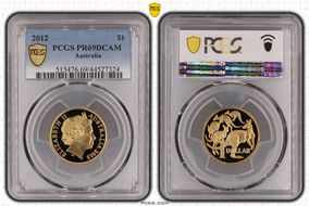 2012 $1 PR69DCAM