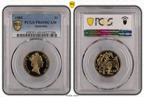1985 $1 PR69DCAM