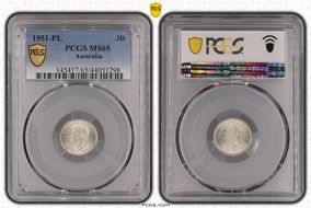1951-PL 3D MS65