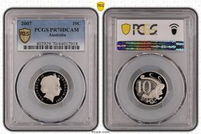 2007 10C PR70DCAM