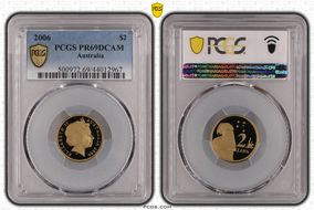 2006 $2 PR69DCAM