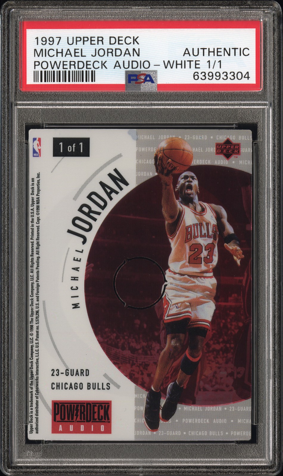 chris_hoj's 1997 Upper Deck Michael Jordan PowerDeck Audio White