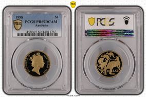 1998 $1 PR69DCAM