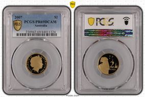 2007 $2 PR69DCAM