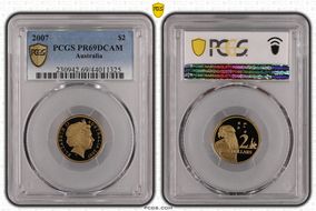 2007 $2 PR69DCAM