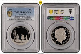 2005 50C Remembrance PR69DCAM