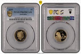 2010 $2 PR69DCAM